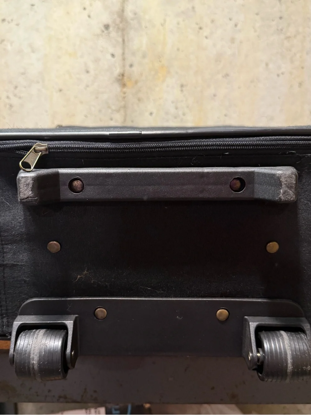 McGregor Black Travel Carry-On with Green Accent